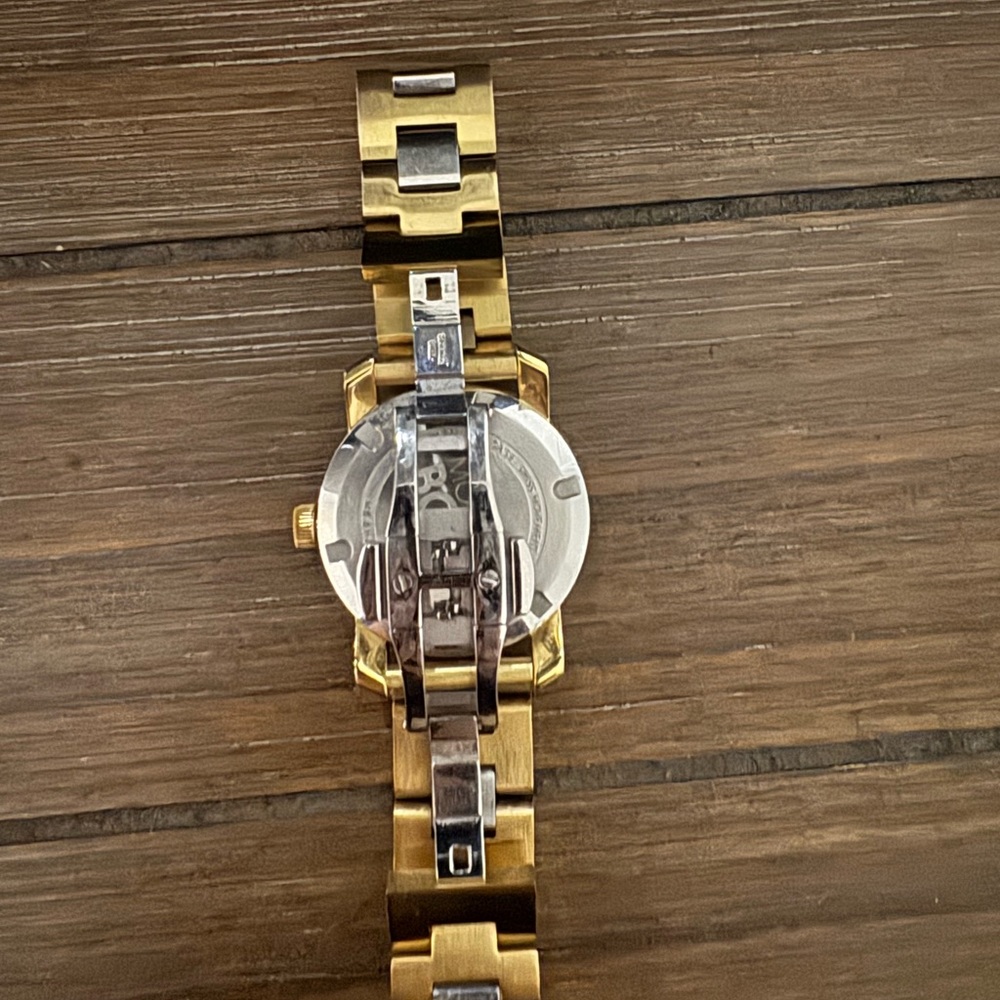 Movado Bold Gold and Silver Watch - Picture 5 of 5